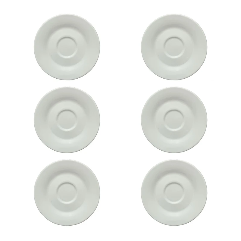 نعلبکی شرکت صنایع چینی تقدیس مدل قهوه هتلی بسته 6 عددی