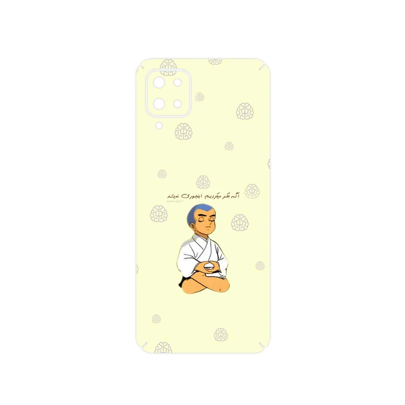 برچسب پوششی ماهوت مدل Ikkyu-san مناسب برای گوشی موبایل سامسونگ Galaxy A12