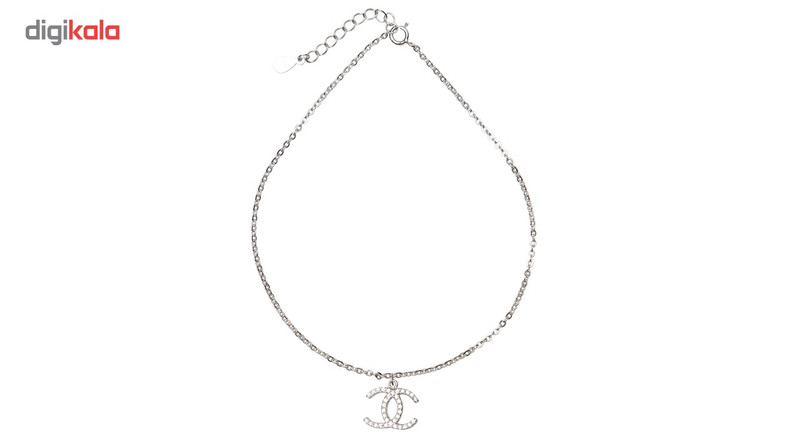 پابند نقره شهر جواهر مدل SJS-AN013