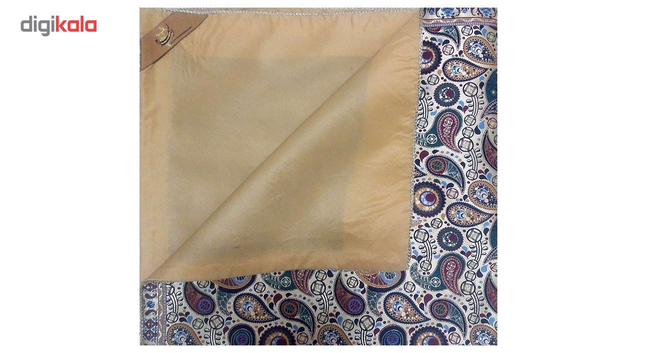 ست 4 تکه رومیزی ترمه ابریشمی کد 1012 main 1 4