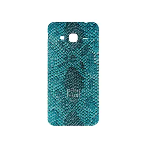 MAHOOT Blue Snake Skin Cover Sticker for Samsung Galaxy J3 2016