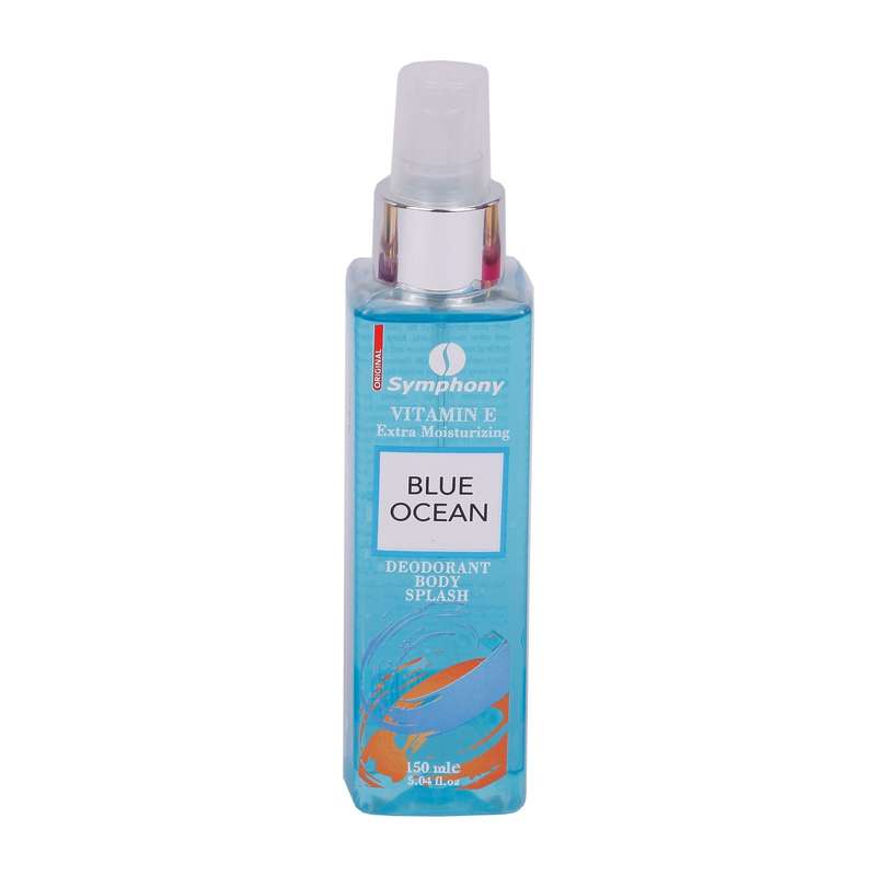 اسپری ضد تعریق و خوشبو کننده بدن اسپرت سیمفونی مدل Blue Oceanحجم 150ml