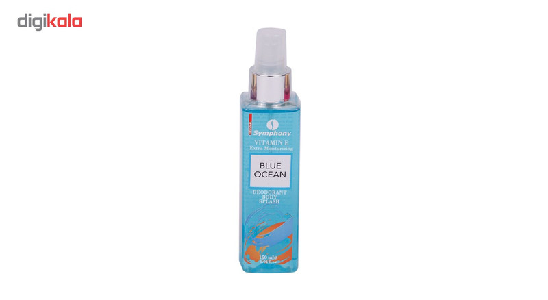 اسپری ضد تعریق و خوشبو کننده بدن اسپرت سیمفونی مدل Blue Oceanحجم 150ml