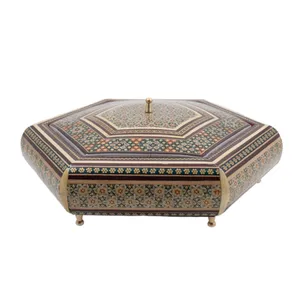 شکلات خوری خاتم کاری رستا طرح 20-11-101