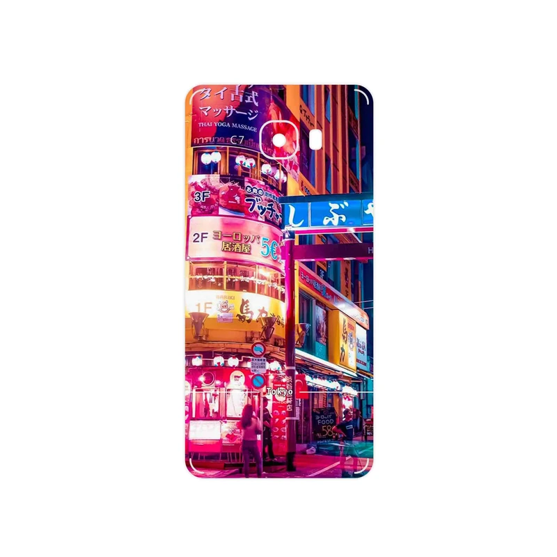 برچسب پوششی ماهوت مدل Tokyo City مناسب برای گوشی موبایل سامسونگ Galaxy C7
