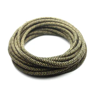 کابل تزئینی انگاره مدل Yellow Black طول6 متر