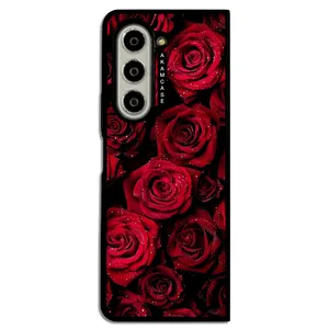 AKAM AMC-WSGZFOLD5-FLOWERS-35 Cover For Samsung Galaxy Z Fold 5
