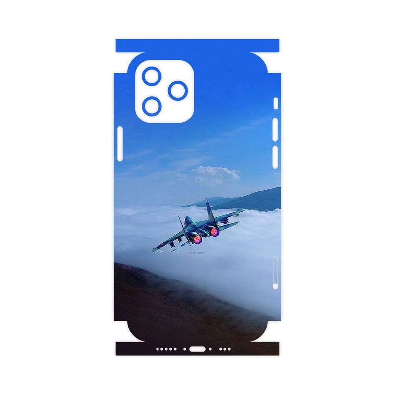 برچسب پوششی ماهوت مدل Fighter plane Su27-FullSkin مناسب برای گوشی موبایل اپل iPhone 12 Pro
