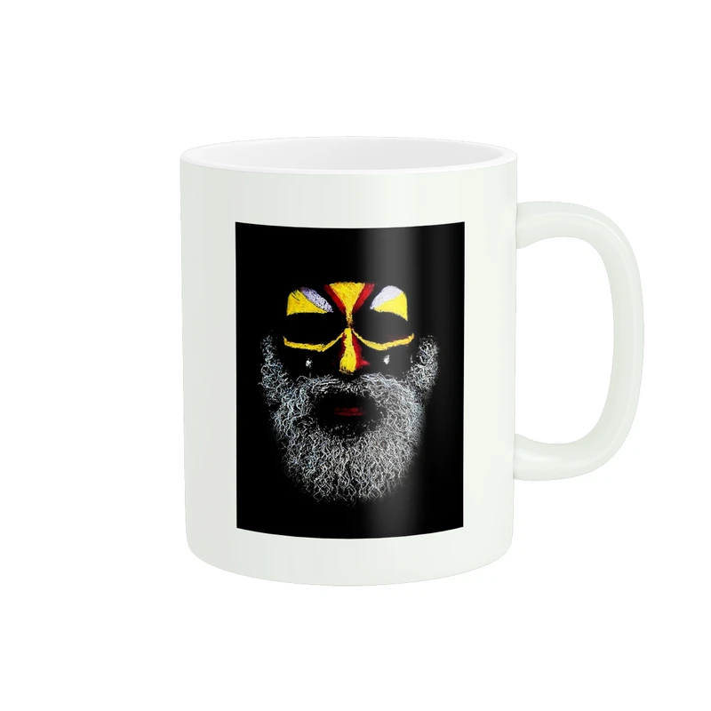 ماگ پاد آفرین مدل صورتک عجیب کد 1713