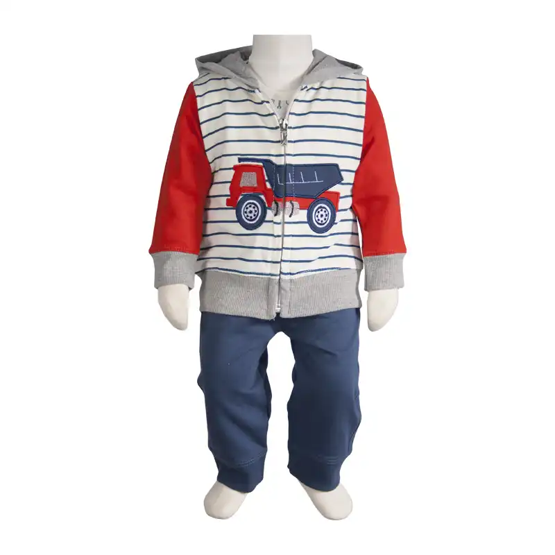 ست 3 تکه لباس نوزادی آدمک کد 32240