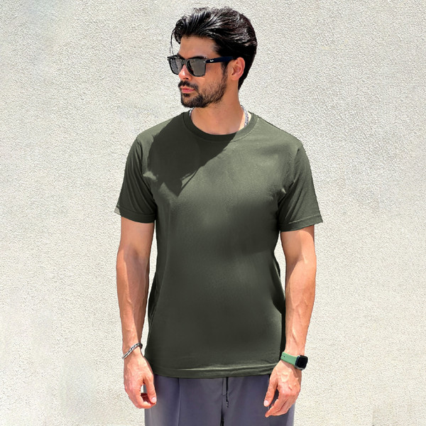 تی شرت آستین کوتاه مردانه رونی مدل 31110011-23