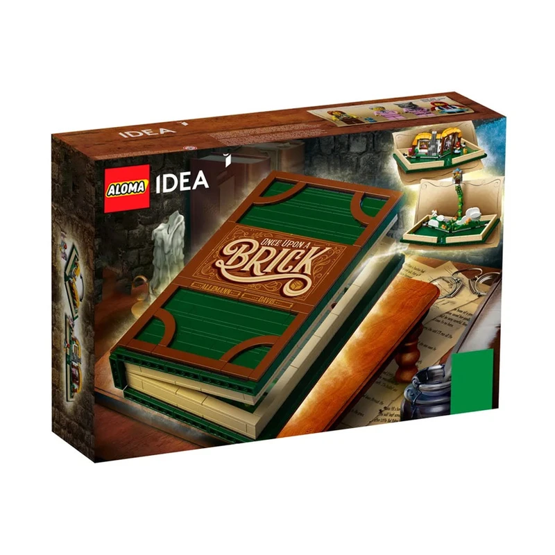 ساختنی 880 قطعه آلوما مدل Pop-Up Book کد 11393