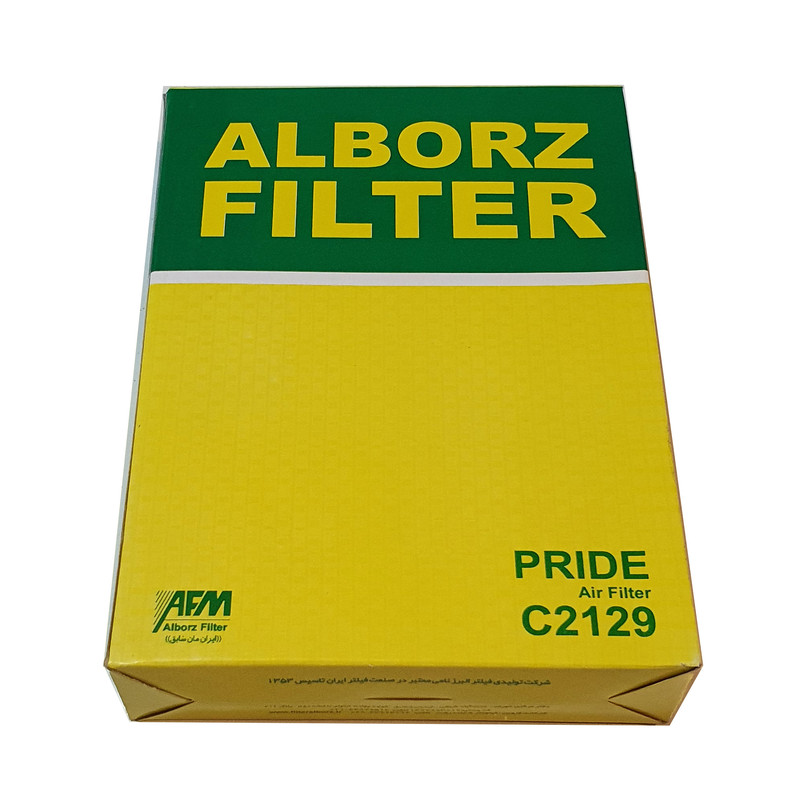فیلتر هوا خودرو البرز مدل c2129 مناسب برای پراید انژکتوری