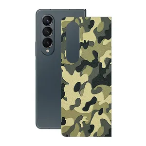 Remax cover sticker Leth model Military pattern design suitable for Samsung Galaxy Z Fold4 mobile phone