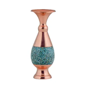 گلدان فیروزه کوبی هنرلوکس مدل H16