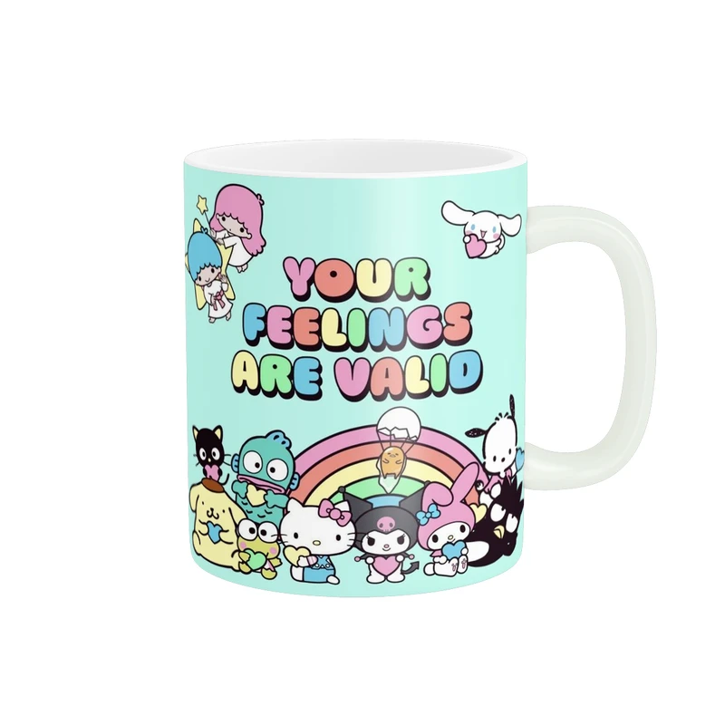 ماگ پادآفرین مدل کارتون کرومی و مای ملودی Kuromi کد PM3537