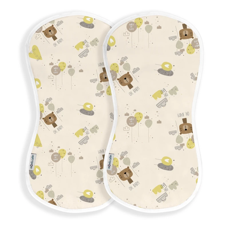 آروغ گیر نوزاد مامز کیوتی مدل کارتنی AR-90 بسته دو عددی