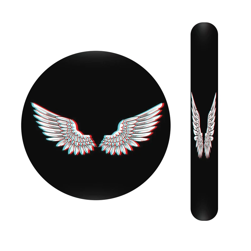 آینه آرایشی جیبی مدل پر پرواز کد 501  به همراه سوهان ناخن