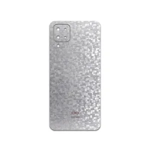 MAHOOT Silver-Silicon Cover Sticker for Samsung Galaxy F12