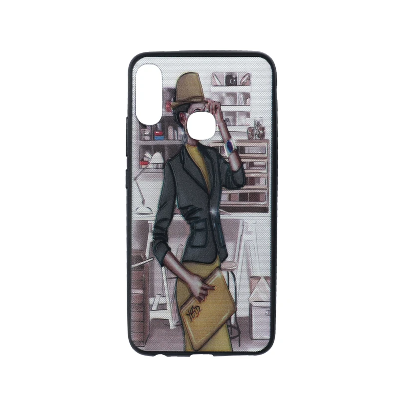 کاور طرح دختر کد 18 مناسب برای گوشی موبایل اینفینیکس HOT 7PRO/X625