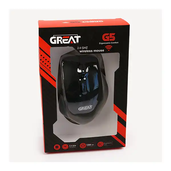 ماوس بی سیم گریت مدل GR-W810