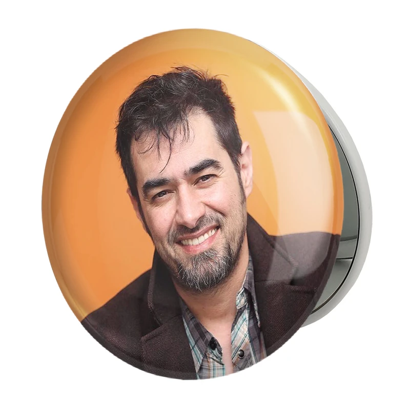 آینه جیبی خندالو طرح شهاب حسینی مدل تاشو کد 10395 