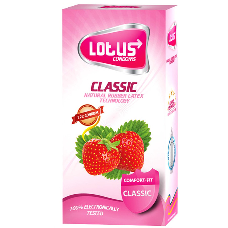 کاندوم لوتوس مدل Classic بسته 12 عددی کاندوم لوتوس مدل Classic بسته 12 عددی
