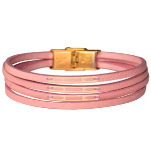 دستبند طلا 18 عیار زنانه الن نار مدل 100893