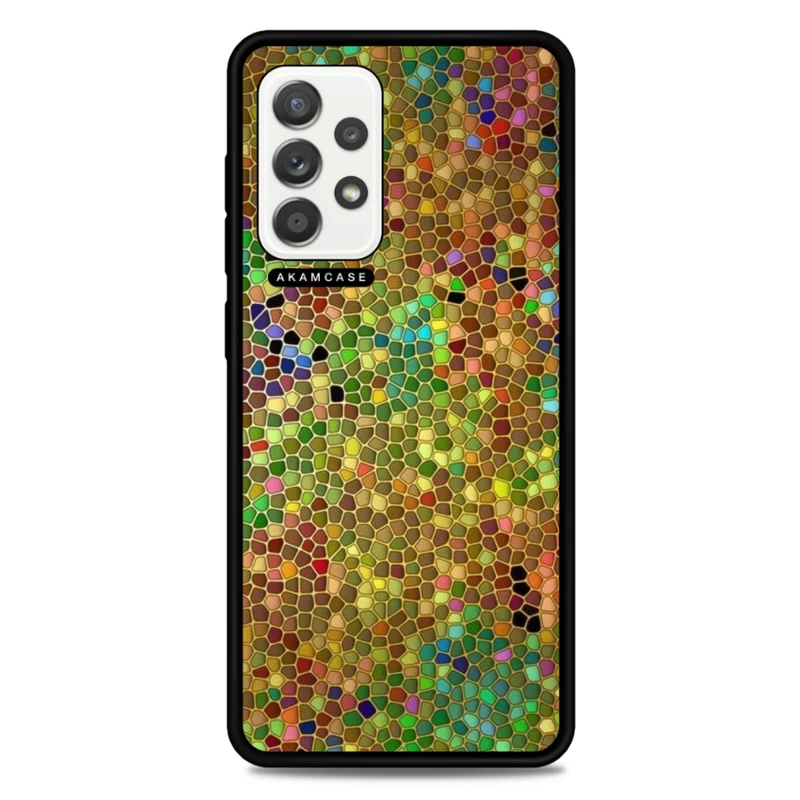 کاور آکام مدل AMC-WSGA52-MOSAIC-2 مناسب برای گوشی موبایل سامسونگ Galaxy A52