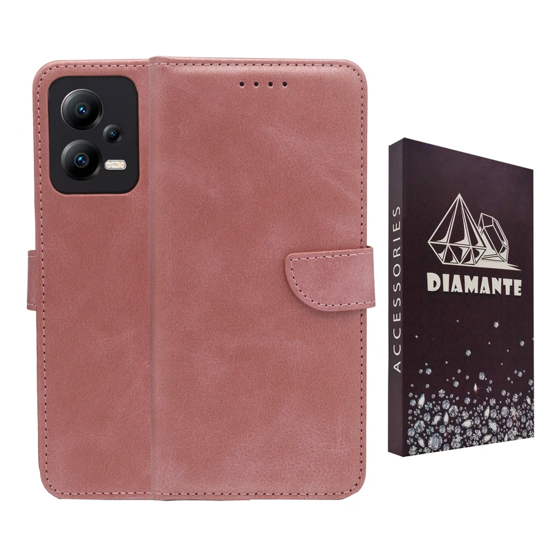 کیف کلاسوری دیامانته مدل Sorati Bk مناسب برای گوشی موبایل شیائومی Redmi Note 12 5G