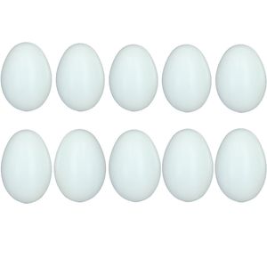 تخم مرغ تزیینی مدل پلاستیکی بسته 10عددی