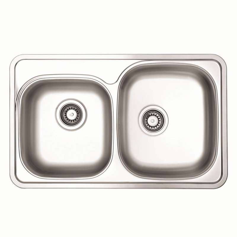 سینک ظرفشوئی فرامکو مدل 30 توکار سایز 47×78 سانتیمتر