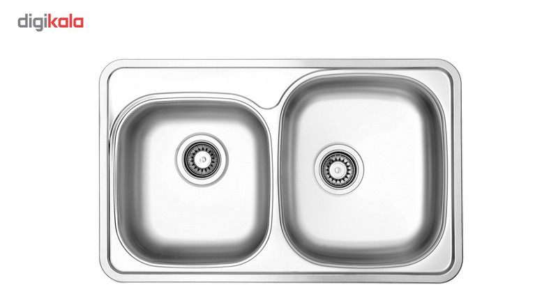سینک ظرفشوئی فرامکو مدل 30 توکار سایز 47×78 سانتیمتر