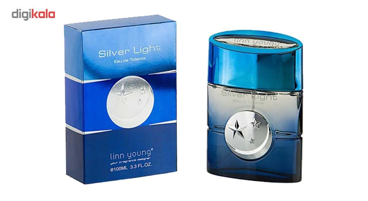 ادوتویلت مردانه لین یانگ مدل Silver Light حجم 100میلی لیتر -  - 2