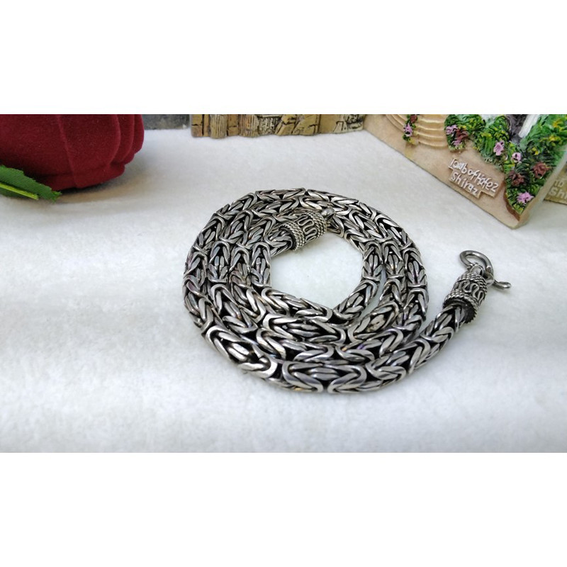 زنجیر نقره مردانه مدل g-1170