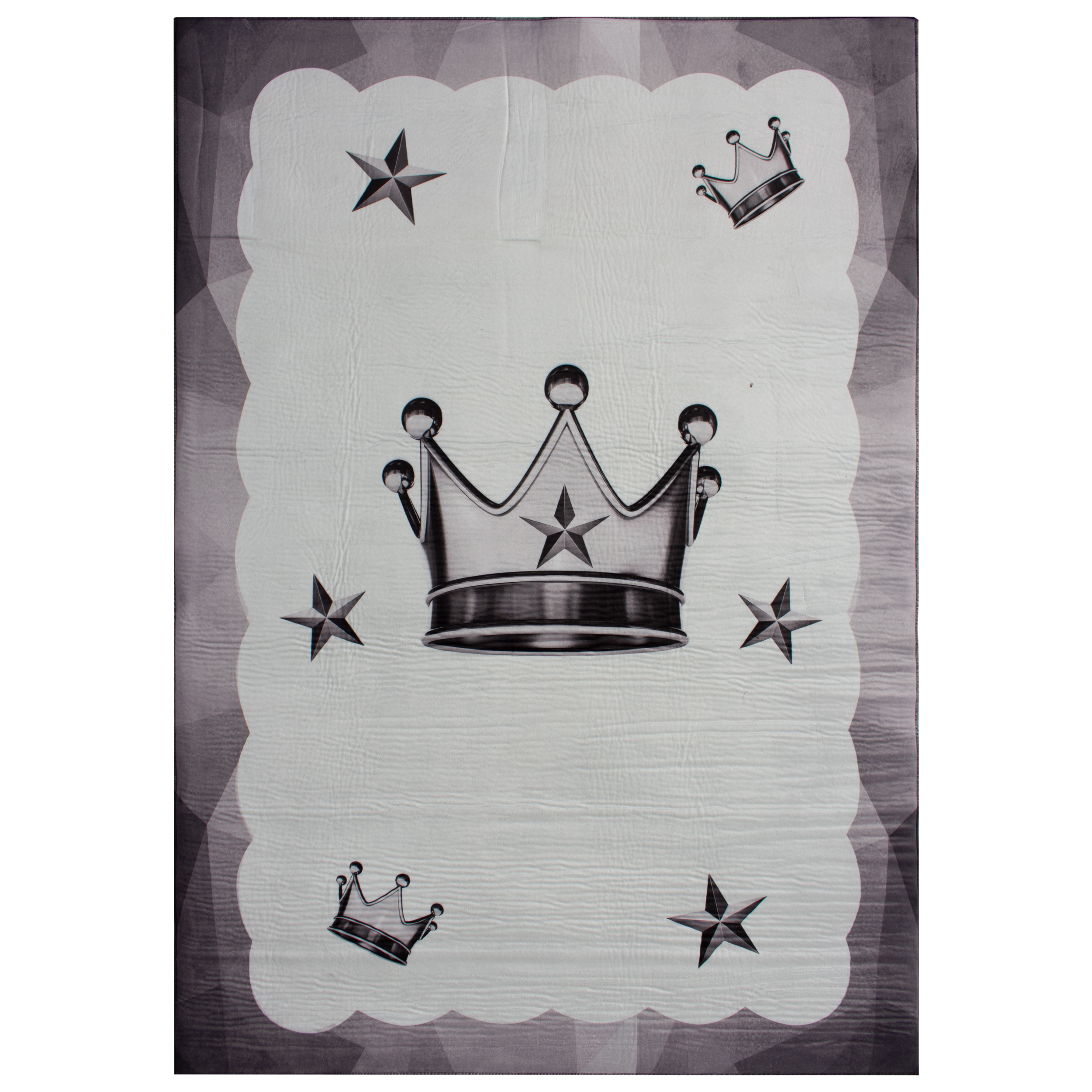 فرش ماشینی جانگل مدل Crown کد 3D-E7