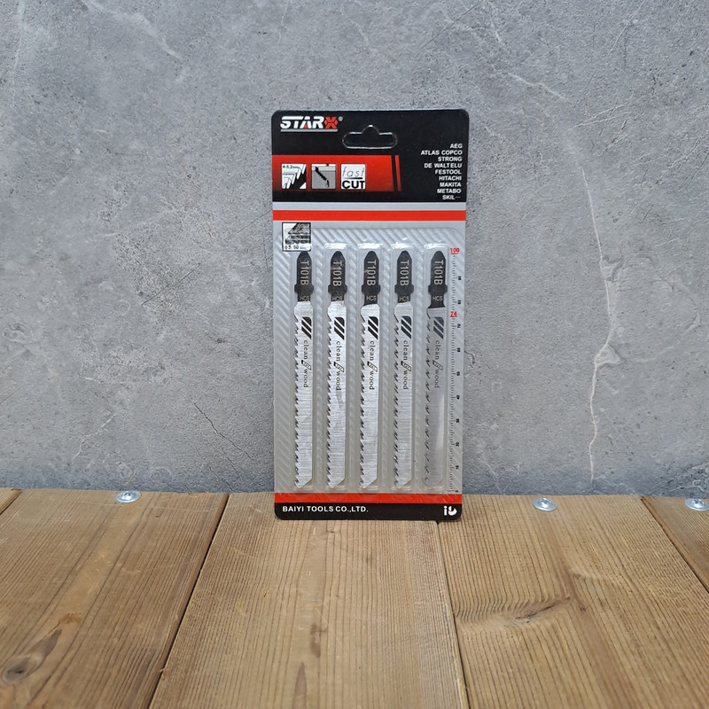 تیغ اره عمود بر ام دی اف استار  مدل 10CM-MDF مجموعه 5 عددی