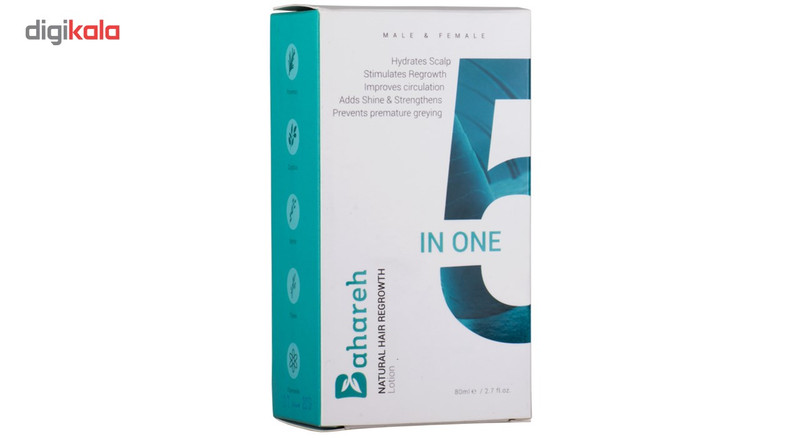 لوسیون ضد ریزش مو، پرپشت کننده ابرو و مو، لوسیون گیاهی شگفت انگیز هیشو آرپا مدل 5 غذای کامل مو