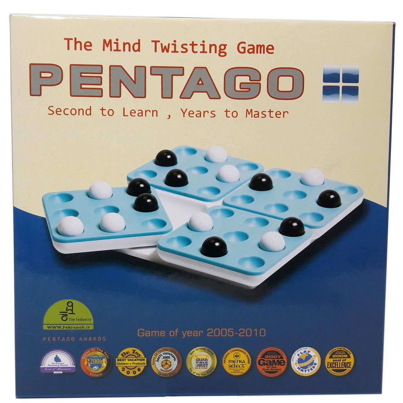 بازی فکری پنتاگو فکرانه مدل Pentago -  - 7