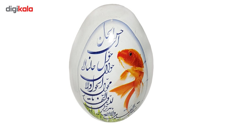 تخم مرغ تزیینی شیانچی طرح ماهی کد 09140061