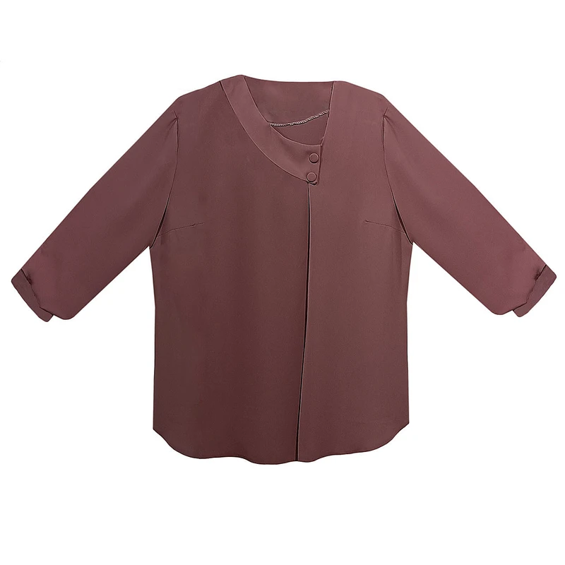 بلوز آستین بلند یقه گرد زنانه مدل d-1