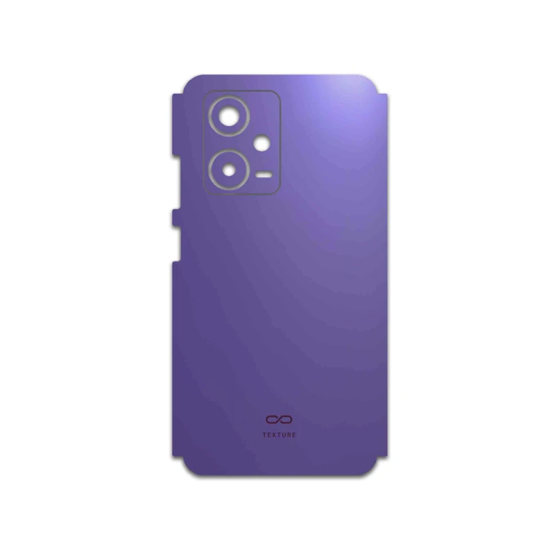 برچسب پوششی ماهوت مدل Matte-BlueBerry مناسب برای گوشی موبایل شیائومی Redmi Note 12 Pro Plus