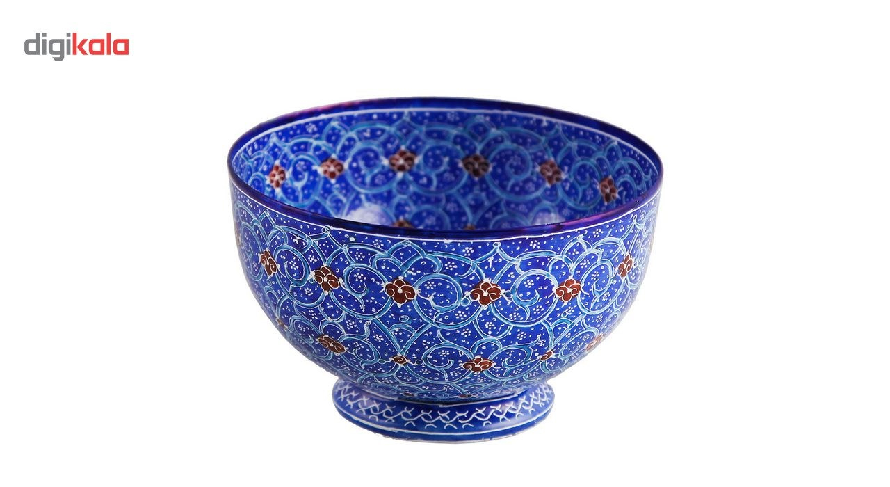 کاسه مسی میناکاری اثر ابوالقاسمی کد 170152