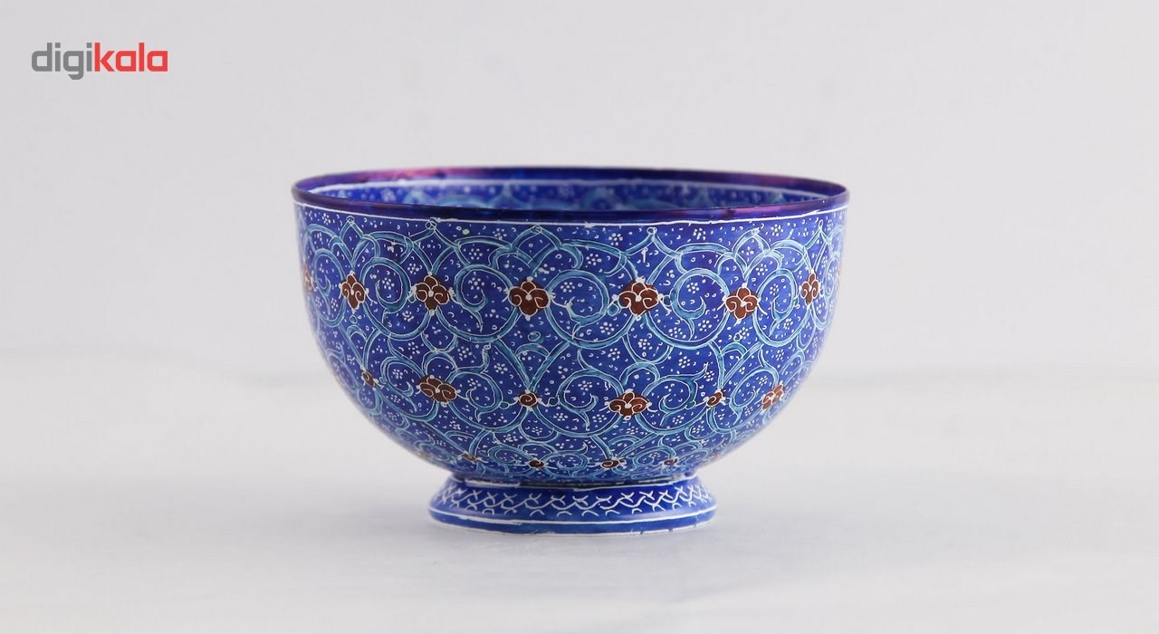 کاسه مسی میناکاری اثر ابوالقاسمی کد 170152