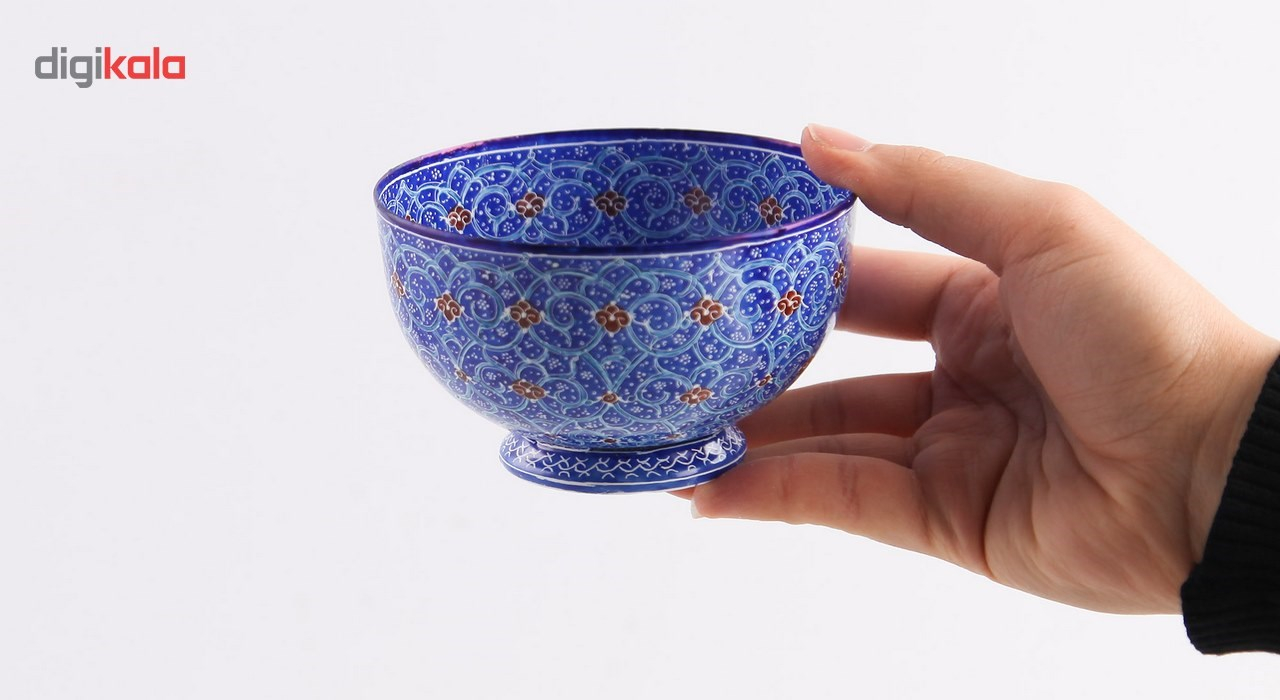 کاسه مسی میناکاری اثر ابوالقاسمی کد 170152