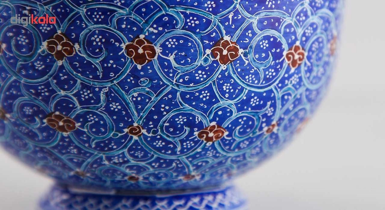 کاسه مسی میناکاری اثر ابوالقاسمی کد 170152