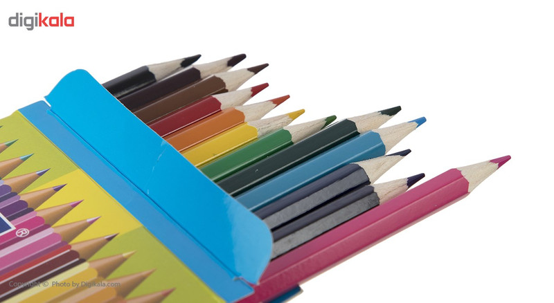 مداد رنگی 12 رنگ اسکای گلوری مدل Fashionable Colours