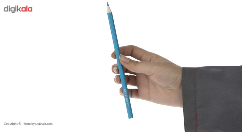 مداد رنگی 12 رنگ اسکای گلوری مدل Fashionable Colours