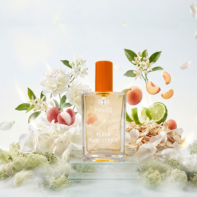 عطر جیبی زنانه حارث مدل فلور نارکوتیک کلاسیک با رایحه خنک، معتدل حجم 49 میلی‌لیتر