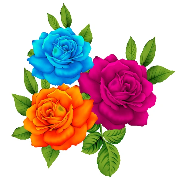  استیکر پارچه و لباس پاد آفرین طرح گل کد 5639